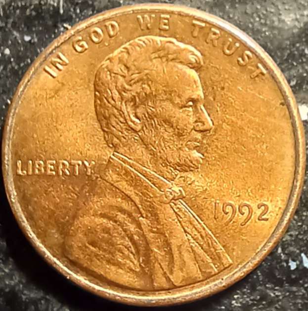 1992-P-Close-AM-Lincoln-Memorial-Cent
